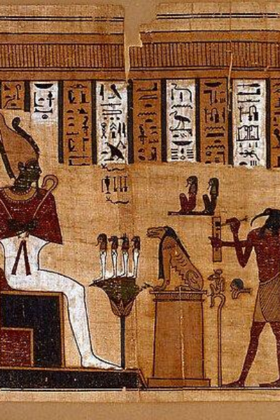 《埃及亡灵书》是古埃及祭司为死去的人们作的宗教作品,包含了冥界