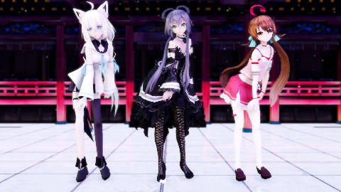 原神mmd萤关于我转生变成猫娘搜查官那些事