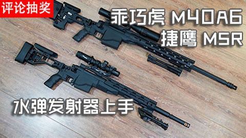 14:20 #评论抽奖#【玩弹】鹰虎大战——乖巧虎 m40a6 / 捷鹰 msr 水弹