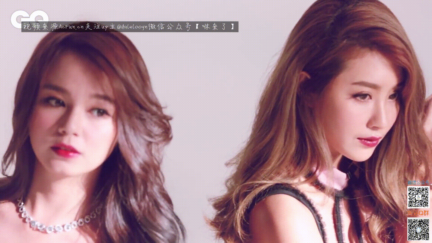 直播美女拍gq封面