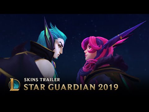 scattered stars | star guardian 皮肤预告片