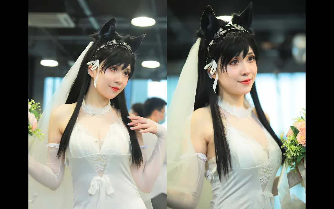 漫展Atago爱宕花嫁Cosplay