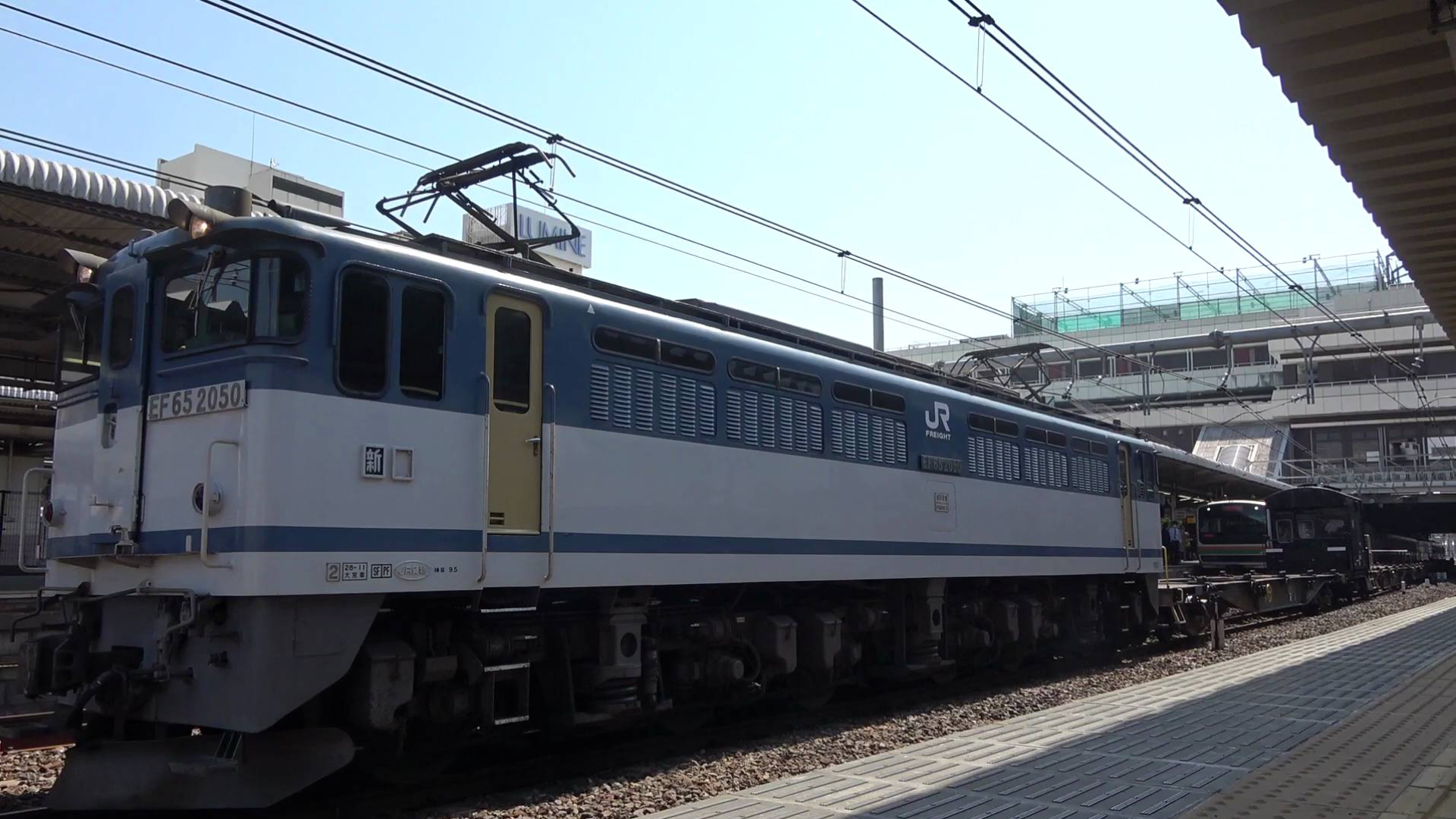 【世界铁路/日本铁道/jr货运】配8791レ_ef65-2050_大宫发车
