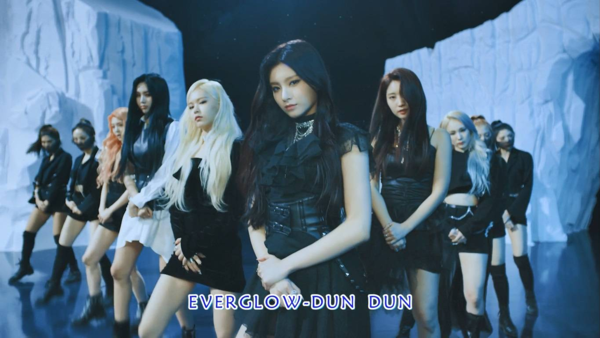 200206 everglow-salute dun dun 现场版#王怡人#中文字幕#everglow