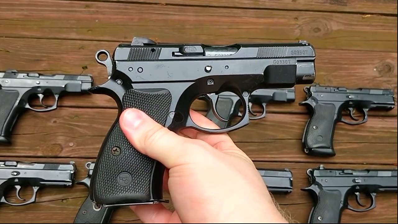 捷克cz75和匈牙利feg手枪