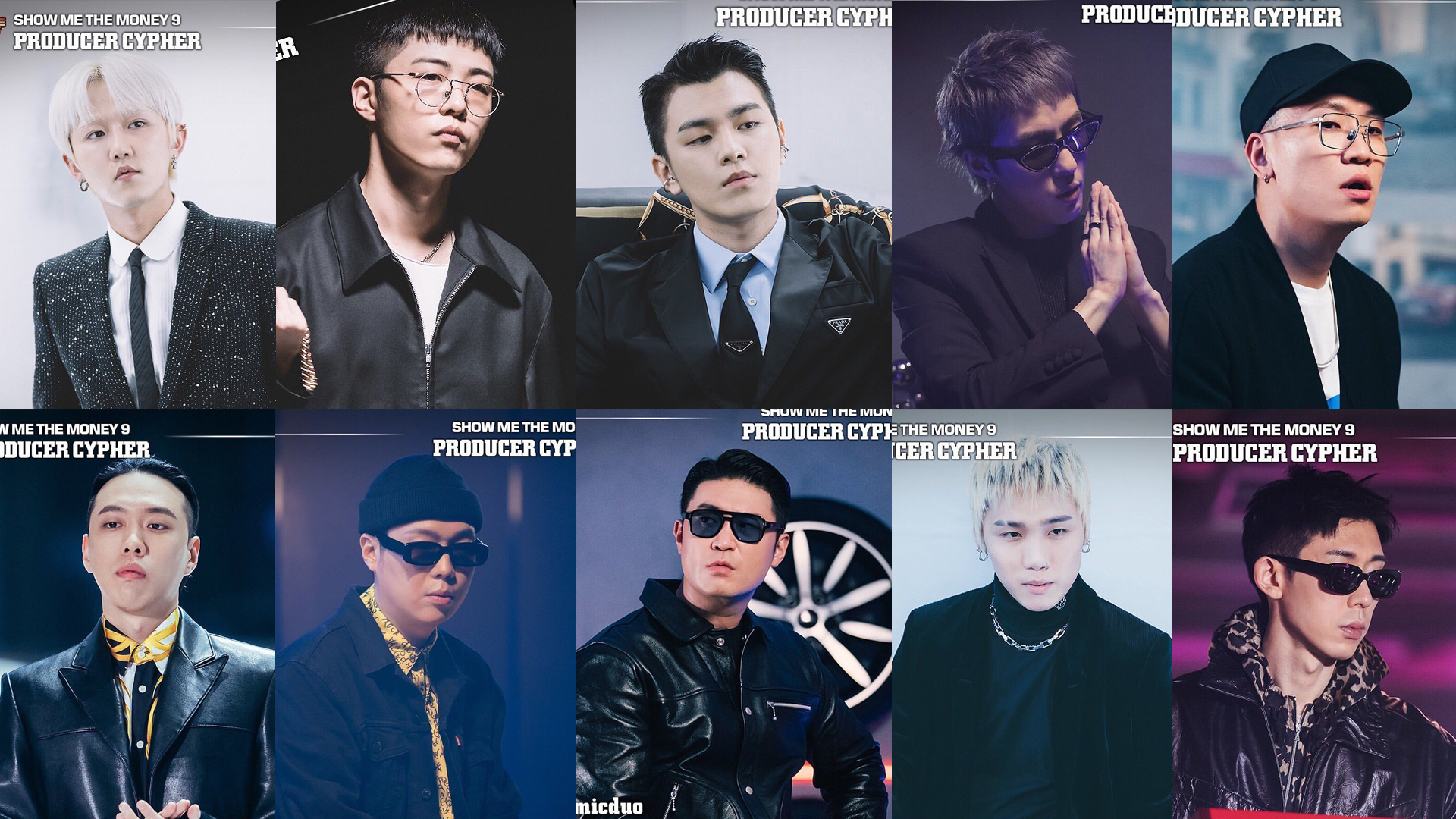 超强阵容!smtm9制作人cypher