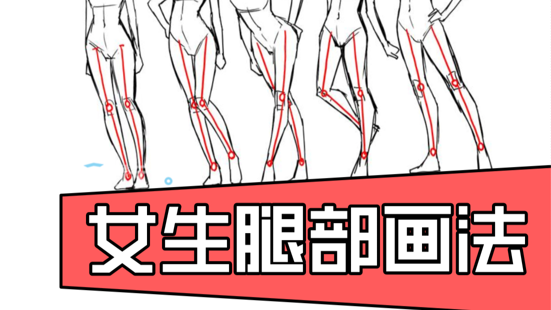 画本子必备!女生的腿真的很重要!