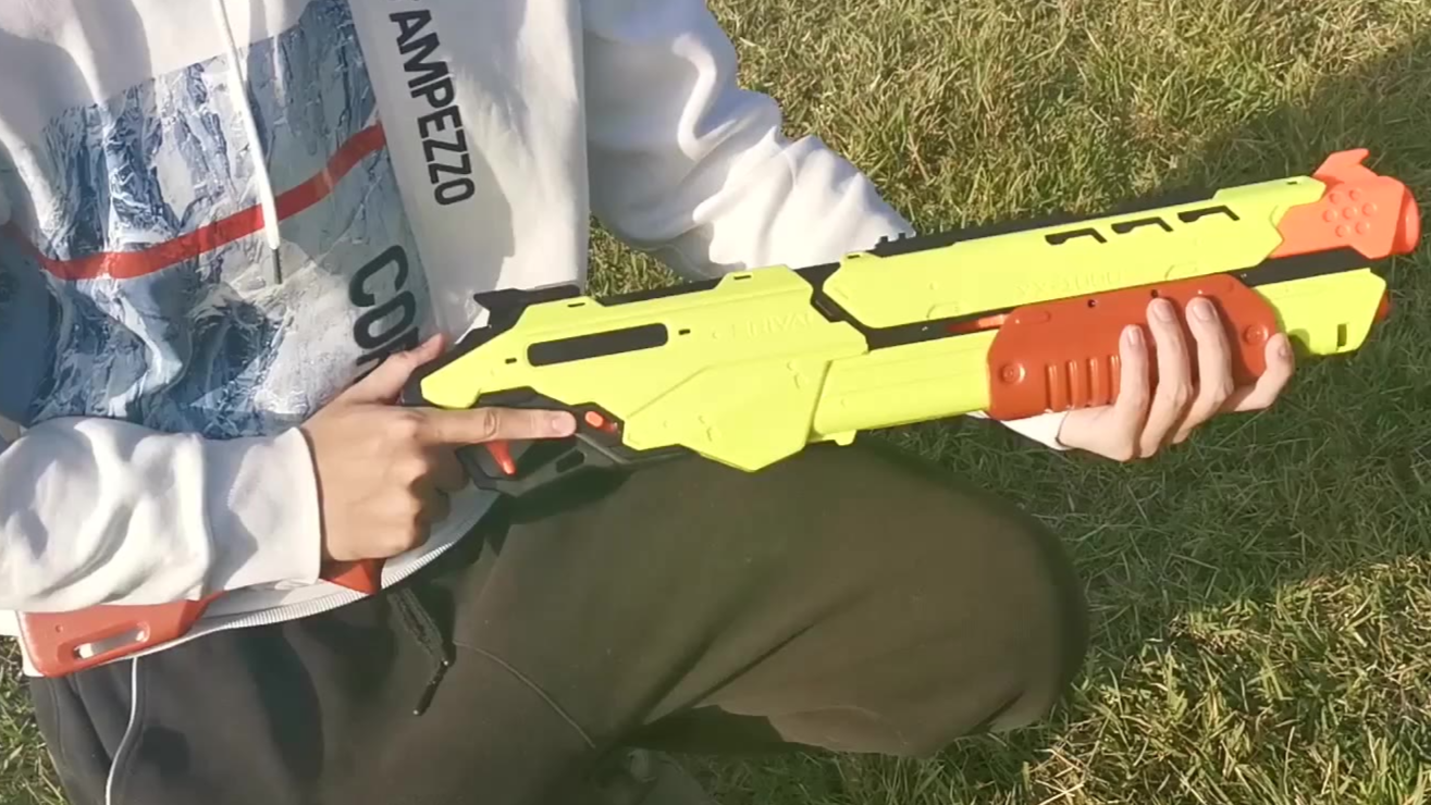 【丸尼玛#1】颜值担当——nerf竞争者xx-1000萨杜恩发射器(十球)【超a