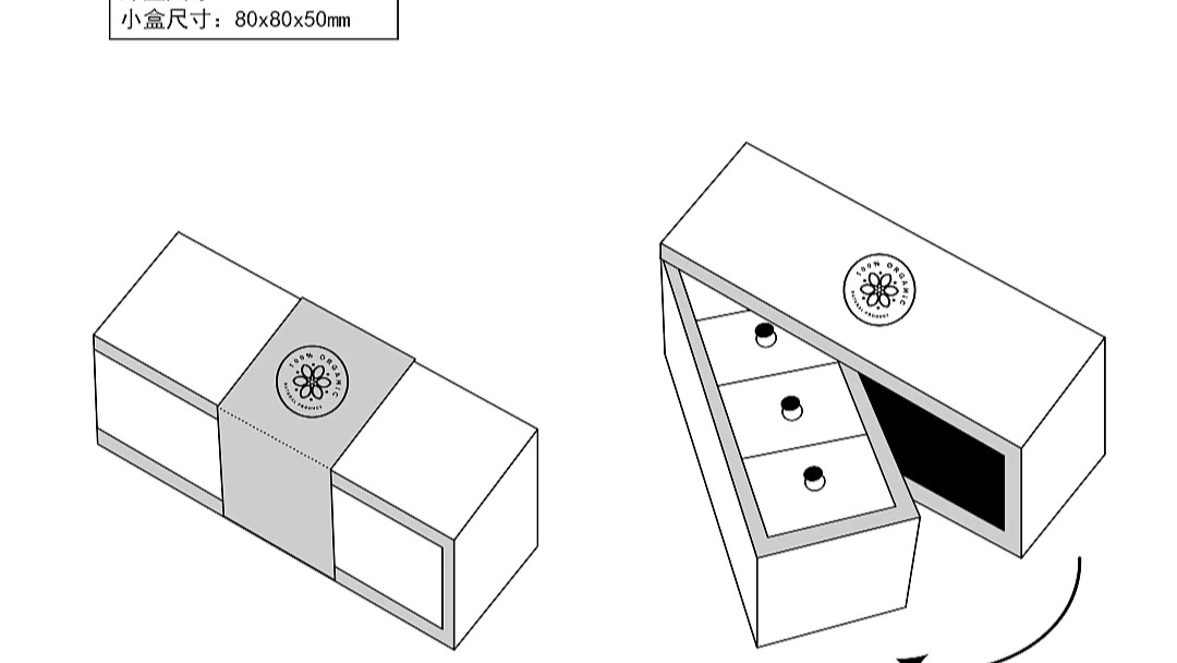 包装设计礼盒包装结构图干货