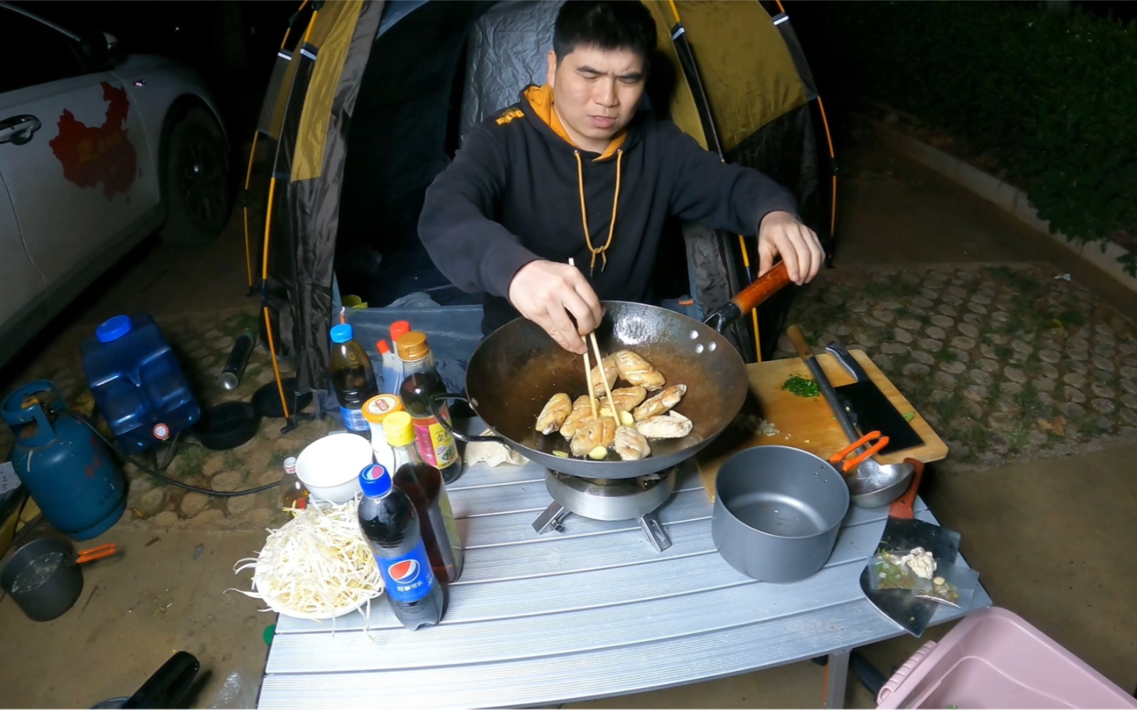 自驾旅行, 终于到达云南了, 晚上我们吃大餐, 真的太好吃了