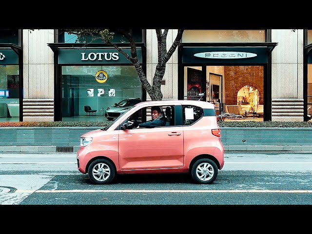 3.88万沪牌带回家!2021试驾五菱宏光mini ev
