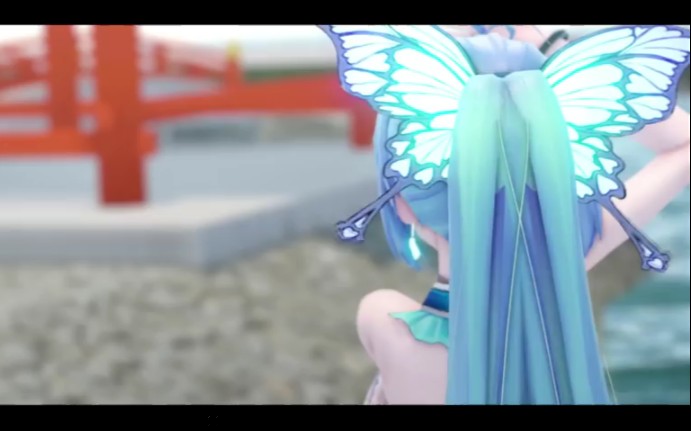 《桃源恋歌MMD》不要离开我好吗?桃源梦境
