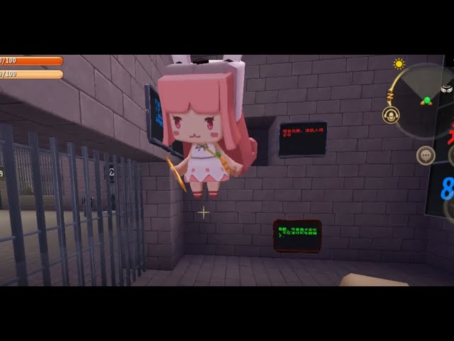 【木鱼】迷你世界: 再次被关进监狱的木鱼,看他如何越狱逃出去