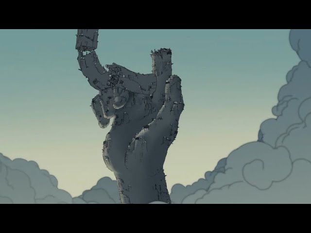 人类造出天空之城,却忘了地基只是佛祖手指,全城瞬间毁于一旦
