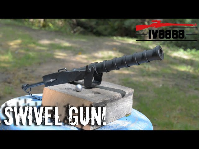 black powder swivel gun!