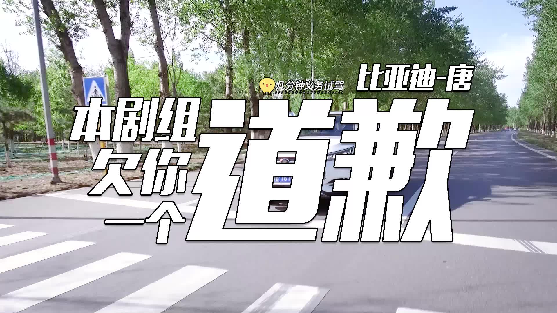 比亚迪唐, 本剧组欠你一个道歉——比亚迪唐燃油版【几分钟义务评车】