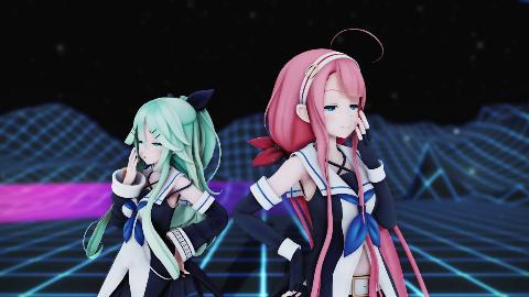 Mmd Arrow 山風 江風