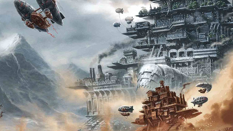 一千年后的世界,城市被改造成巨型移动堡垒,靠捕食穷小城镇为生