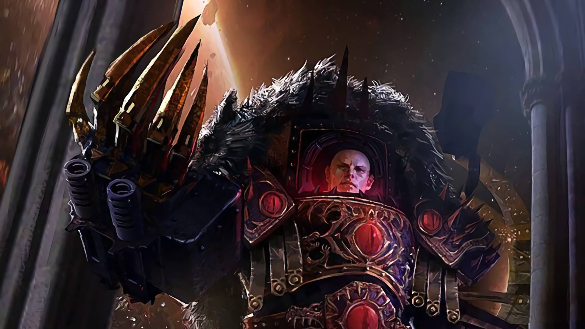 Хорус после ереси. Вархаммер 40000 Хорус Луперкаль. Warhammer 40000 Хорус Луперкаль. Хорус Луперкаль вархаммер. Вархаммер 40к Хорус Луперкаль.