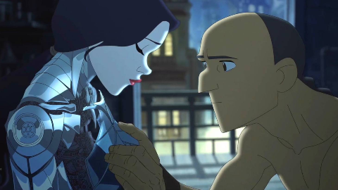 《爱,死亡和机器人》第8集,殖民者把狐妖做成机器人,最后拍卖