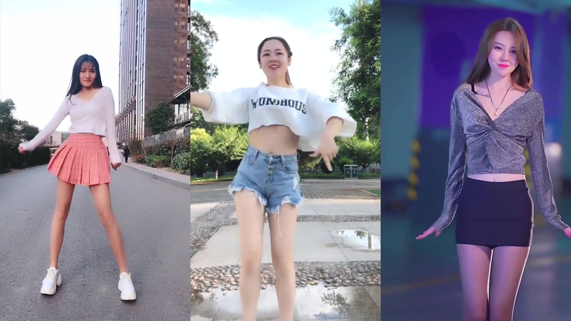 刚到超市的小姐姐