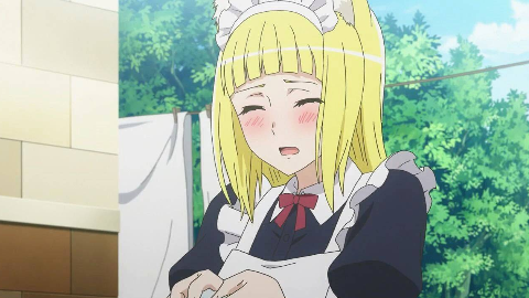 【科普】女仆装春姬和贝尔狂刷好感度,蓝丝带一秒变绿!