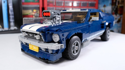 1199元,1471片积木,这盒乐高10265福特野马跑车到底值不值呢?