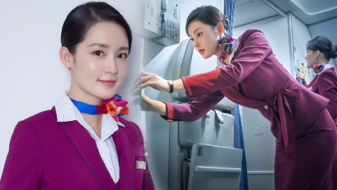 《中国机长》张天爱李沁空姐造型超惊艳