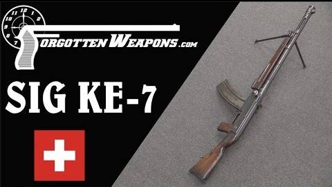【被遗忘的武器/双语】复杂到极致--瑞士ke-7轻机枪结构分析/拆解