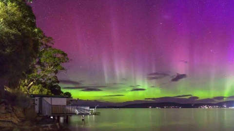 全球唯一的粉色极光?夏季最好的赏极光宝地