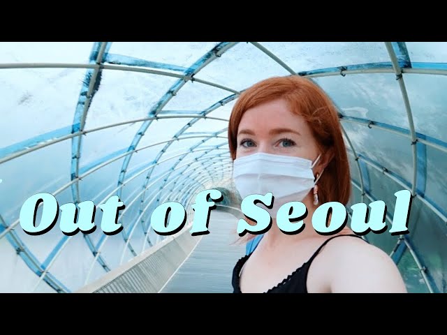 getting out of seoul | a summer day in anyang art park vlog