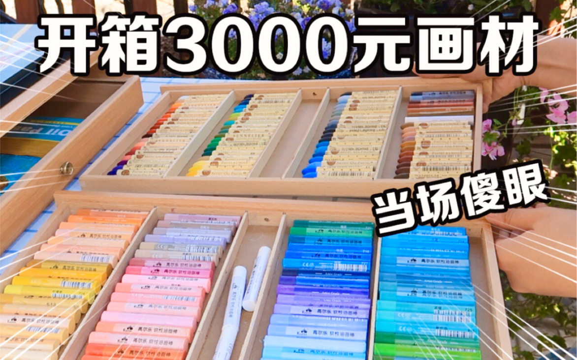 网购了3000元的画材到家, 开完箱结果傻眼了……