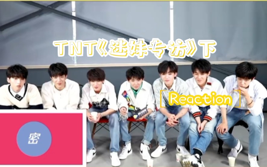 【TNT时代少年团】《迷妹专访》下Reaction