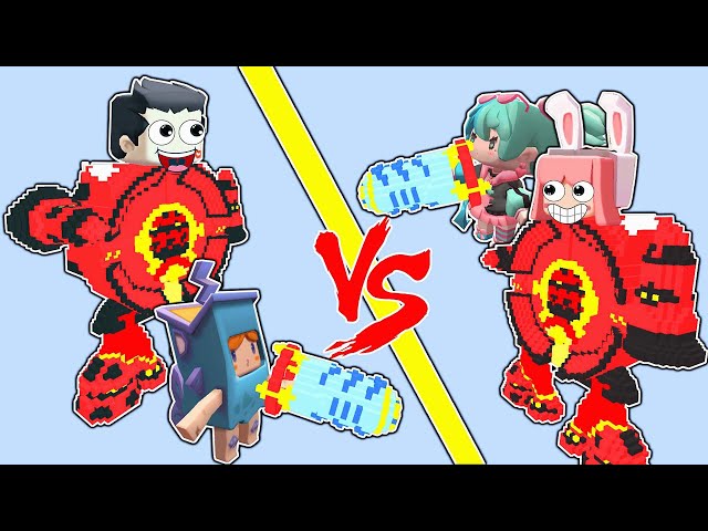 【木鱼】迷你世界: 趣味对战地图,蛋蛋机甲大乱斗!