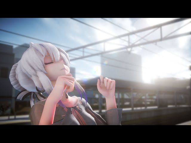 【mmd】 『言って。』 tda haku office suit