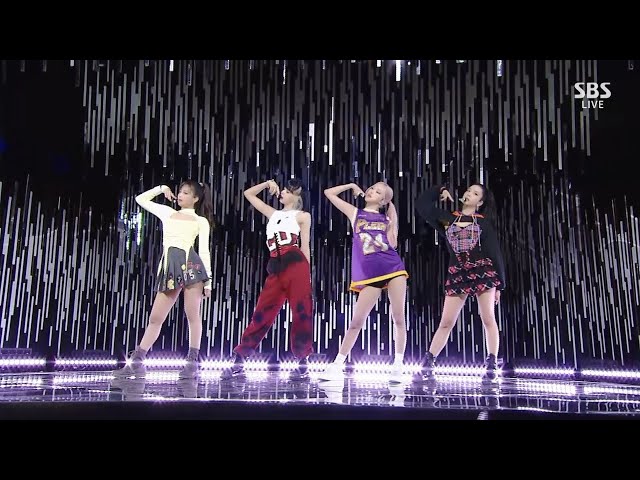 blackpink - ‘pretty savage’ 1011 sbs inkigayo