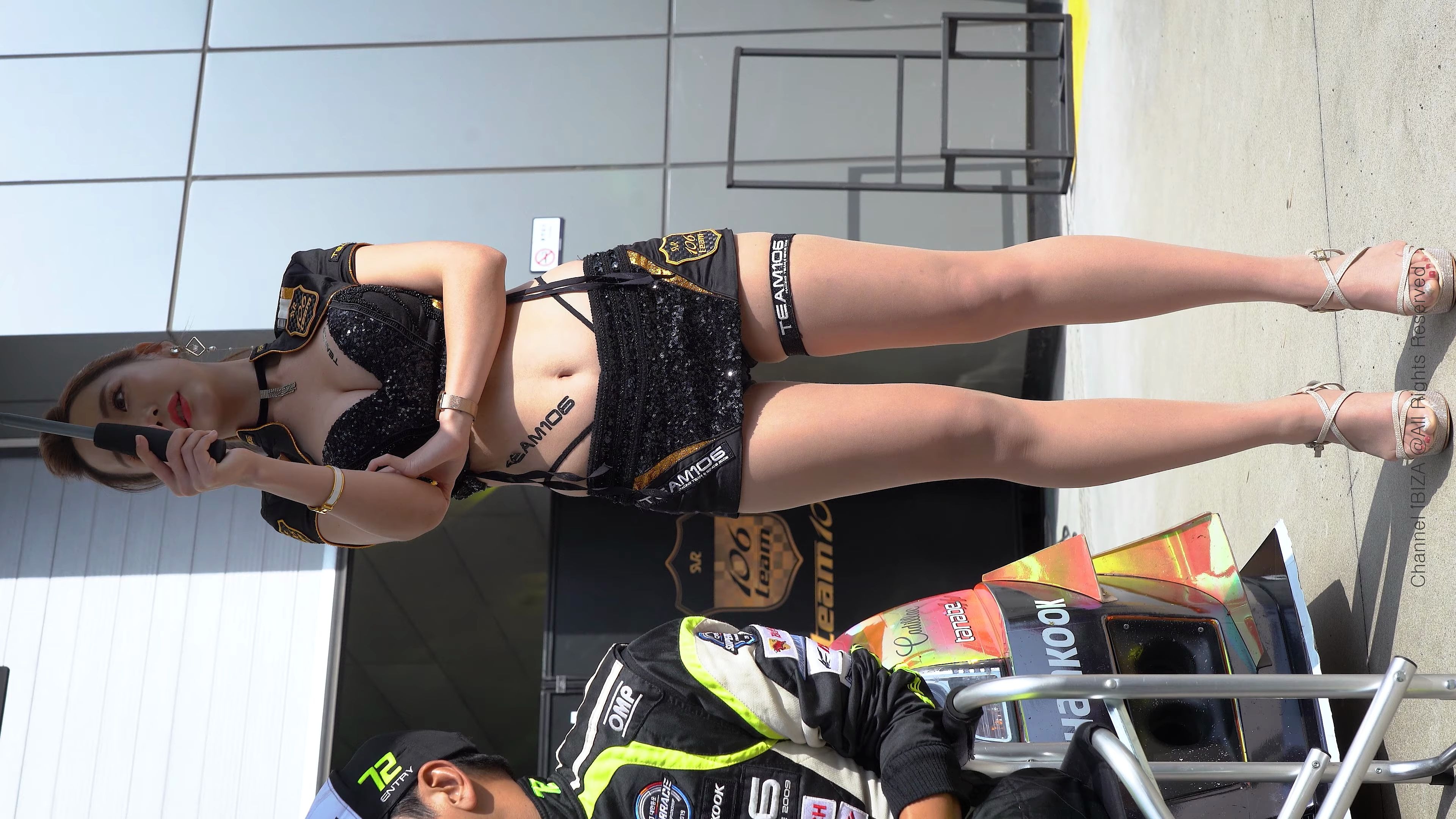 2019 韩国车模现场直拍 Racing Model Kim Mijin