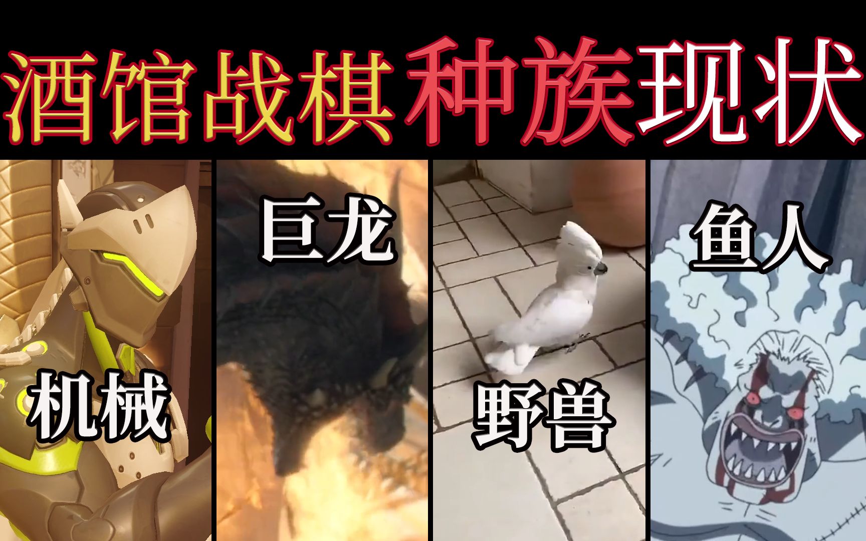 酒 馆 战 棋 种 族 现 状