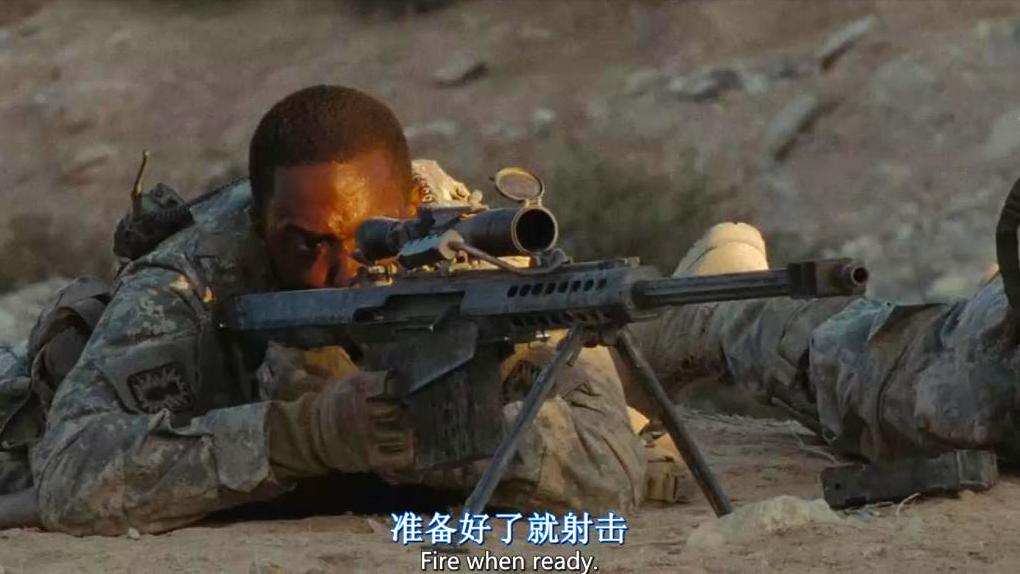 经典的战争猛片, 美军拆弹小队遭狙击手伏击, 惊心动魄的狙击对轰