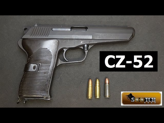 cz-52 czech military surplus pistol review