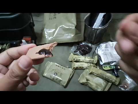 军粮试吃: 台湾新版野战口粮有点进步!人类历史上最像零食的军用食品