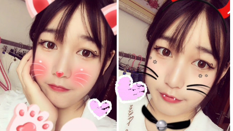 超显脸小的无敌可爱小猫妆