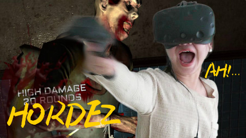 【邱门主玩VR】01:最恐怖VR游戏是这个吗?僵尸部落 Hordez