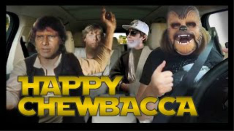 【油管大神schmoyoho洗脑新作】Happy Chewbacca