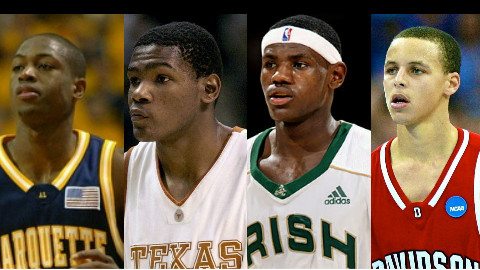 【Top10】现役十大进入NBA之前就名声在外的超级球星