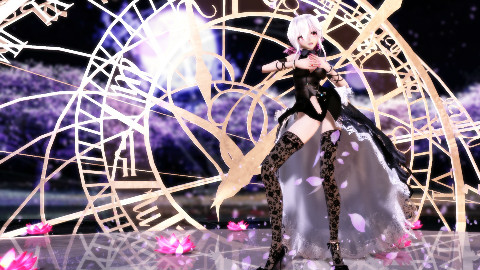 【MMD】GIRLS (HAKU)