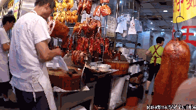【香港街头小吃】各种烧腊,串串,炸鸡排 等 ~