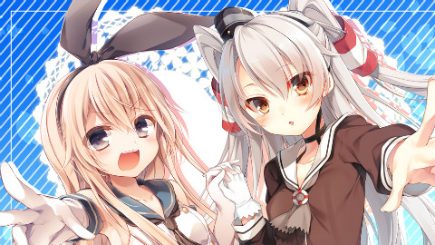 【MMD艦これ】 島風と天津風でSweetiex2