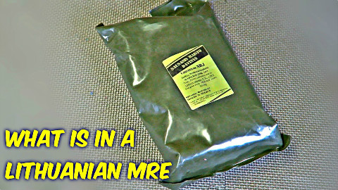 品尝立陶宛军粮(MRE) - CrazyRussianHacker
