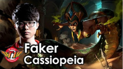 FAKER 蛇女 美服王者排位